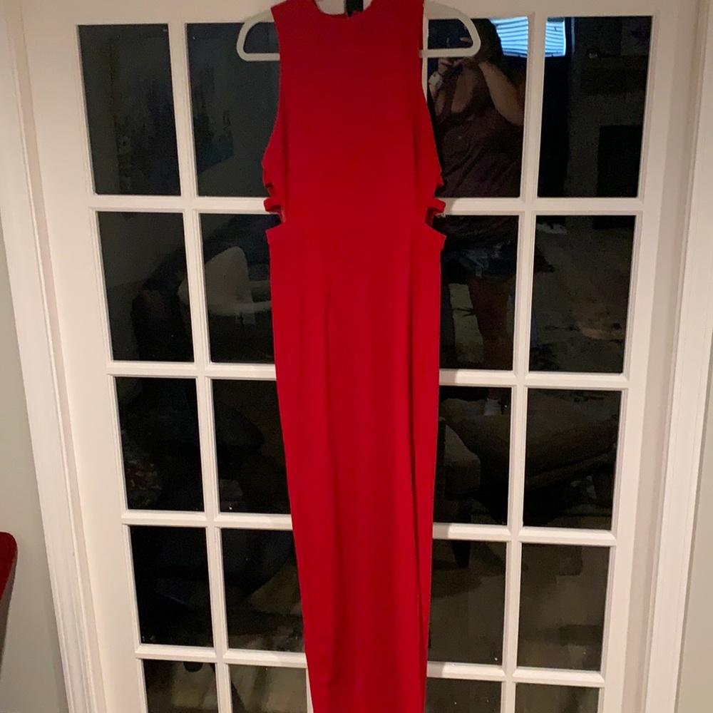 Lulu’s Red Maxi dress - size L